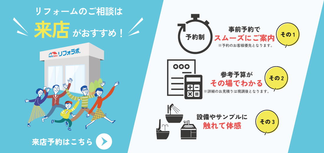 来店のメリット